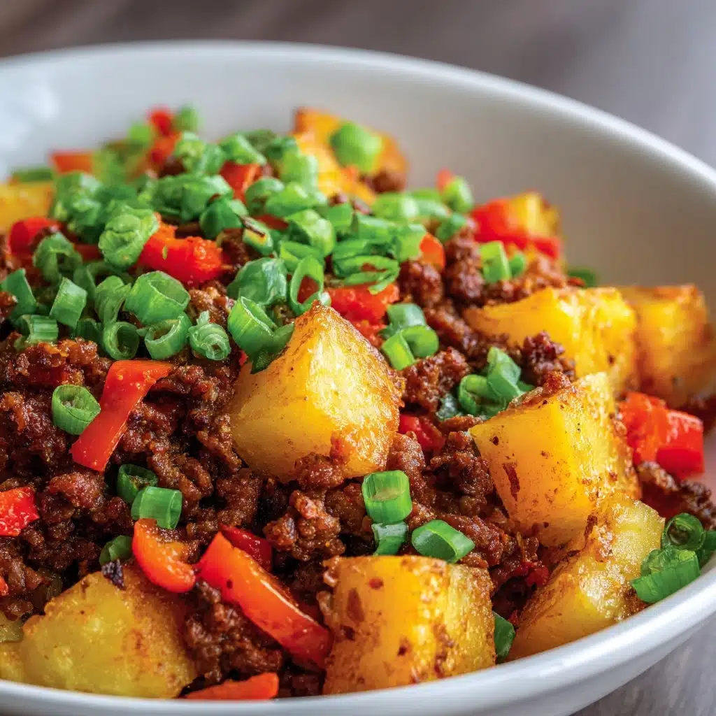 Ground Beef and Potatoes Casserole Recipe - Recipe Image