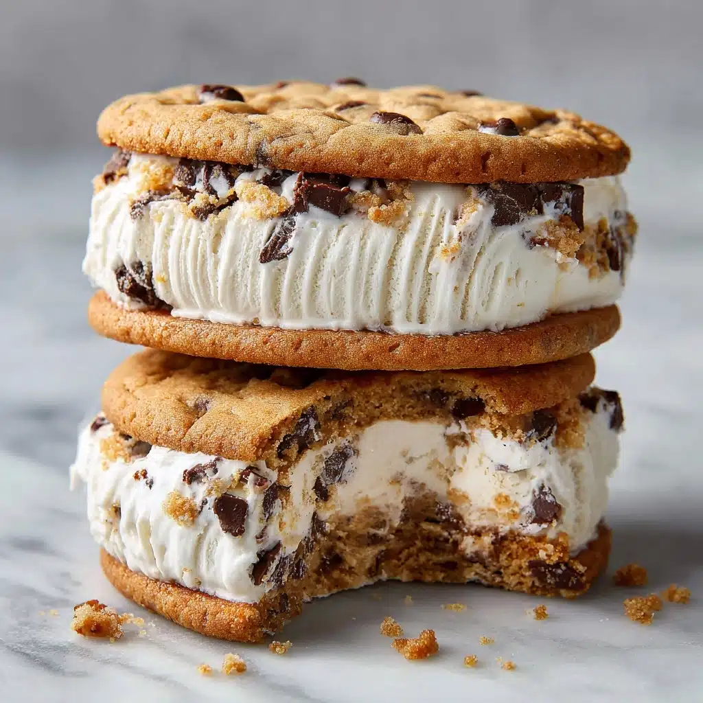 The Ultimate Cookie Dough Ice Cream Sandwich Recipe - Recipe Image