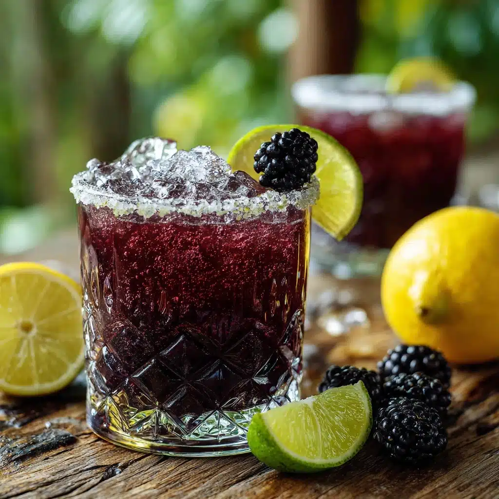 Blackberry Margarita Smash Recipe - Recipe Image