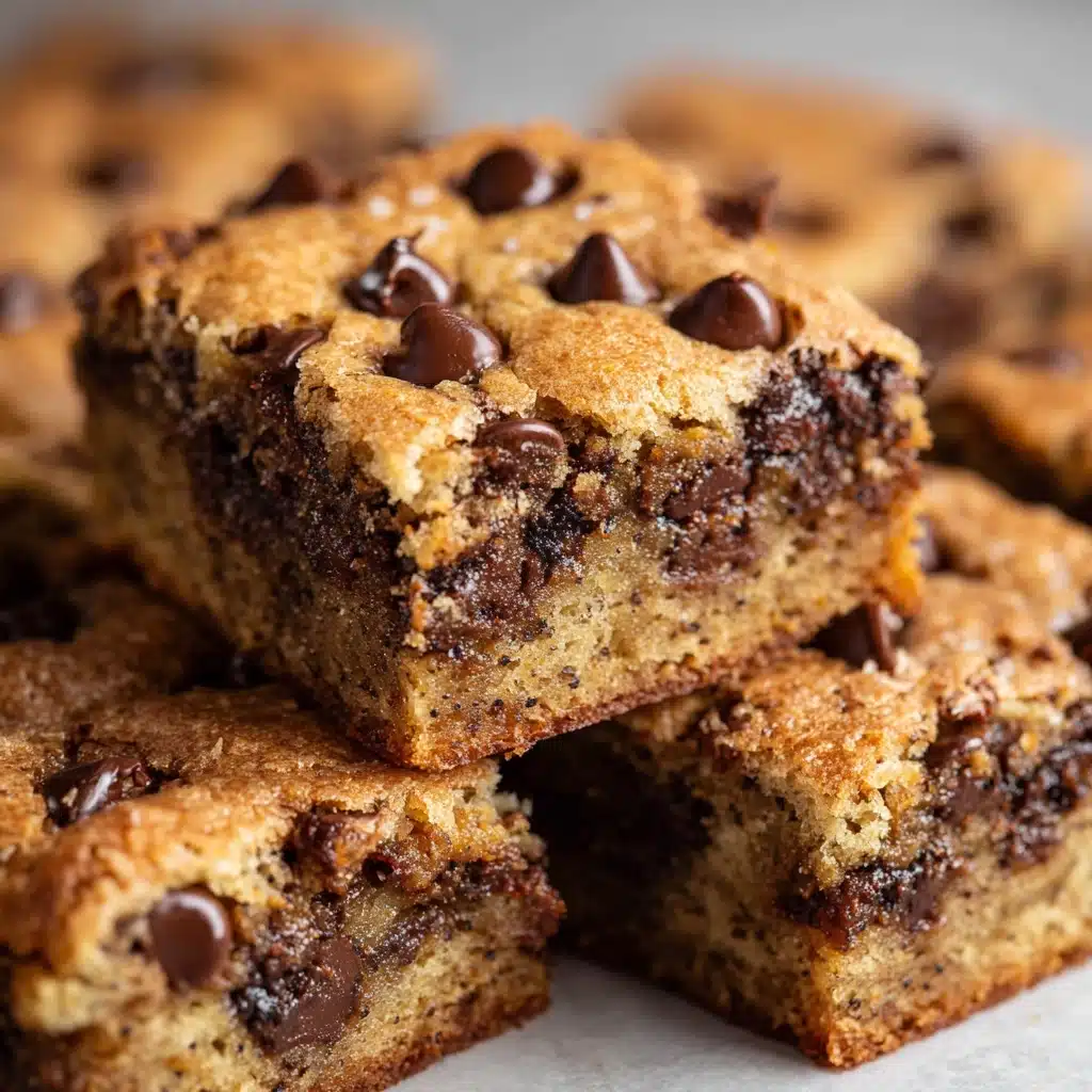 Chocolate Chip Banana Bars Recipe - Recipe Image