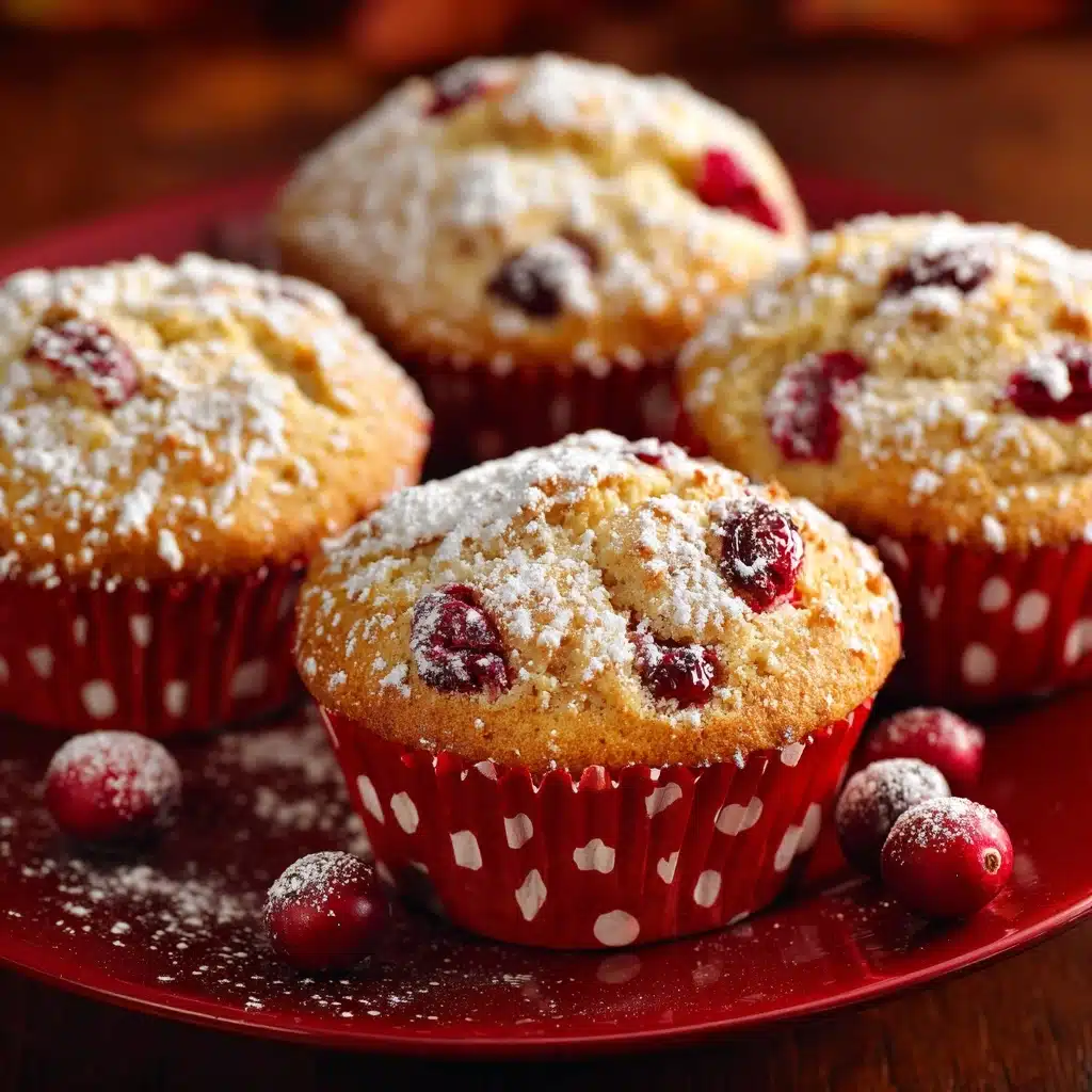 Cranberry Orange Muffins with Greek Yogurt Recipe - Recipe Image