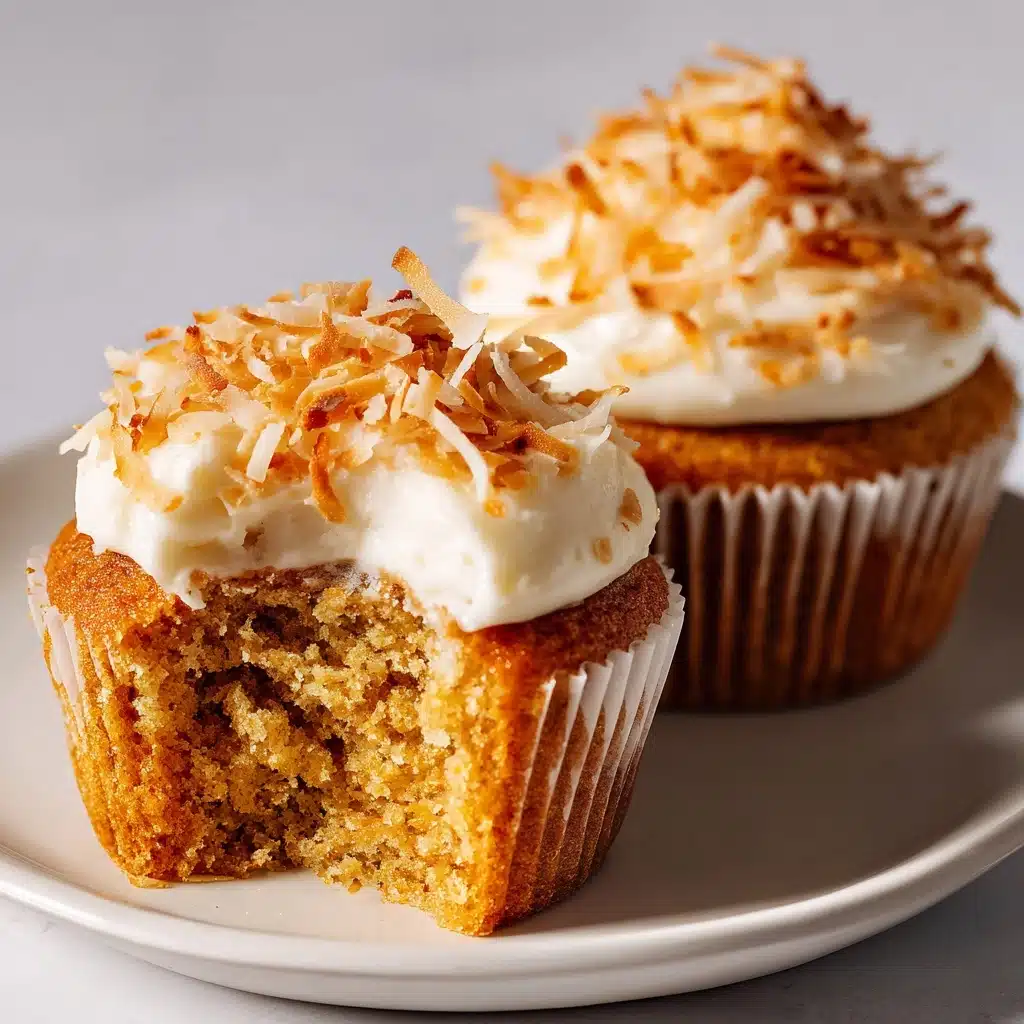 Gluten-Free Vegan Coconut Cupcakes Recipe - Recipe Image