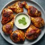 Peruvian-Style Roast Chicken with Green Sauce Recipe