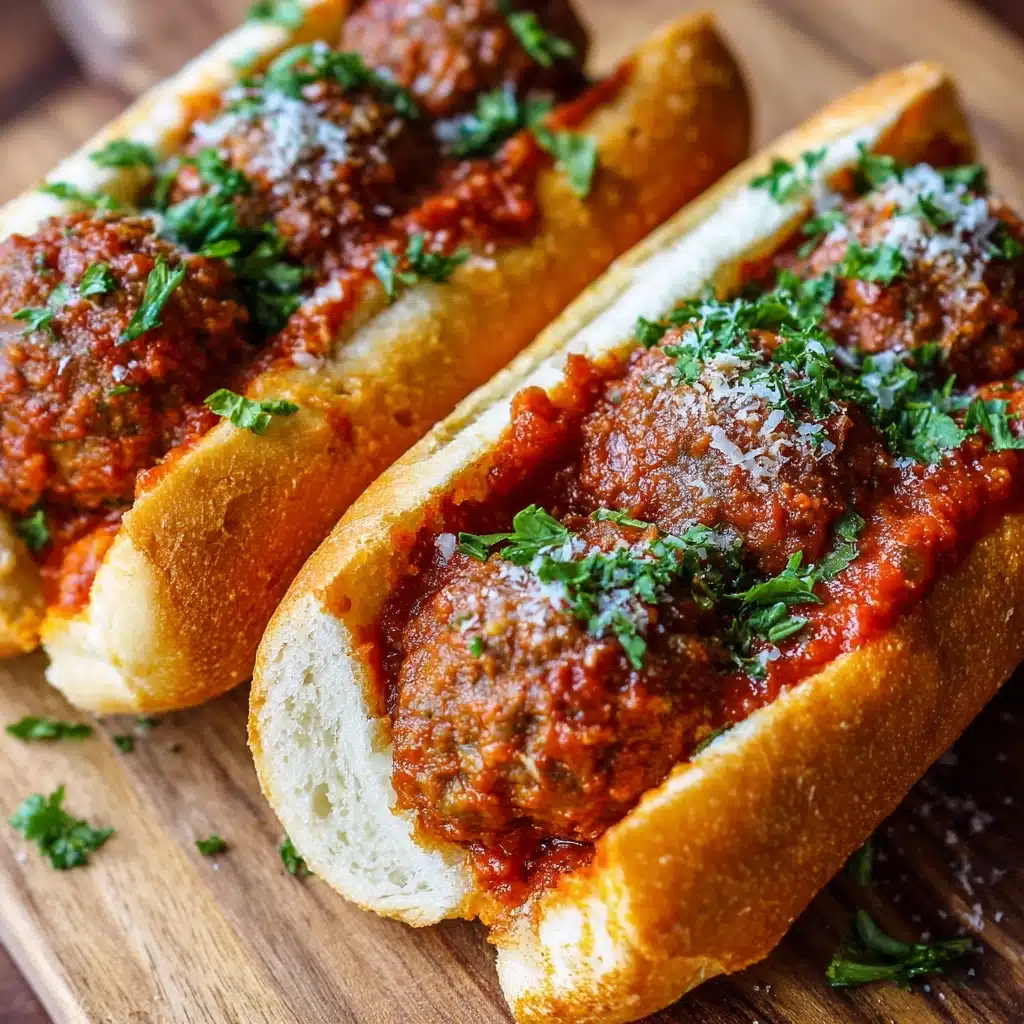 Ultimate Beefy Meatball Sub Delight Recipe - Recipe Image