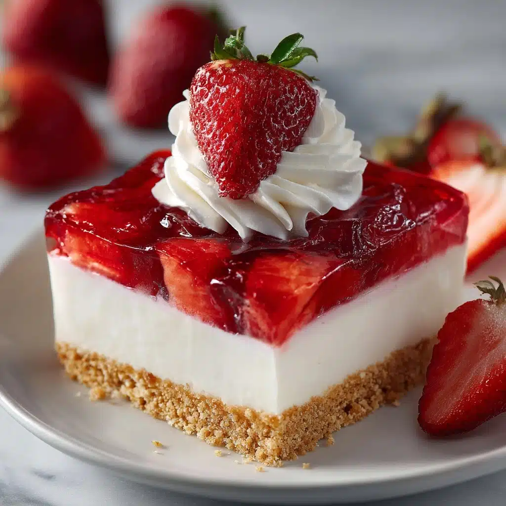 Jello Pretzel Salad Recipe - Recipe Image