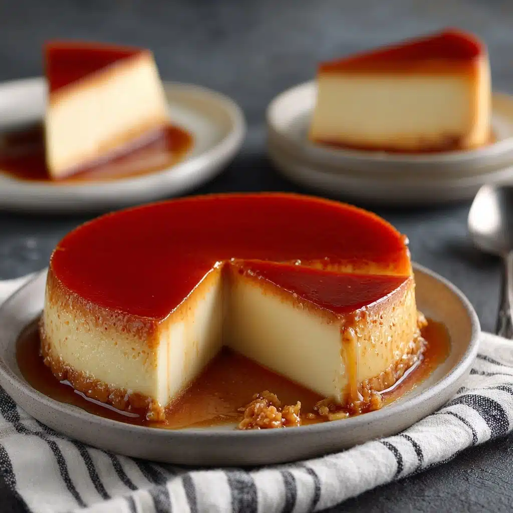 Creamy Caramel Flan Recipe - Recipe Image
