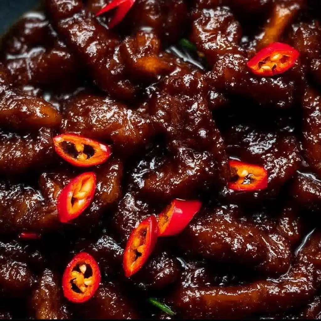 Crispy Shredded Chilli Beef: An Incredible Ultimate Recipe - Recipe Image