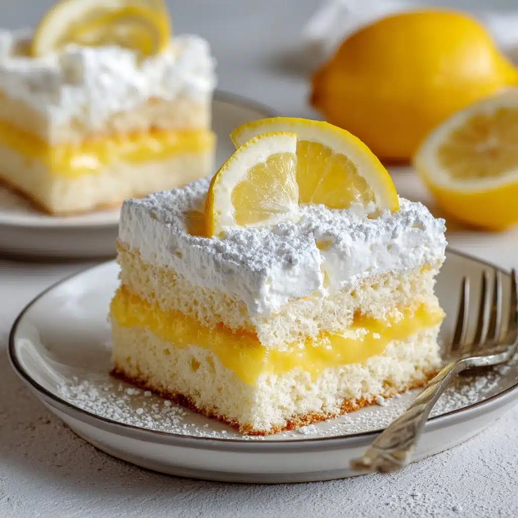 Lemon Lush Cake Recipe - Recipe Image