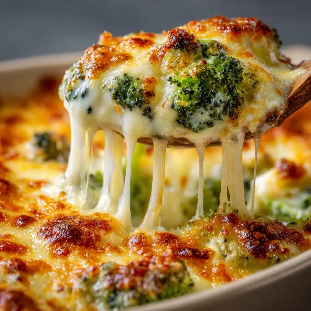 Chicken Broccoli Alfredo Bake with a Crispy Topping Recipe - Recipe Image