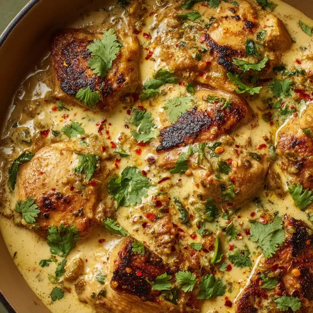 Creamy Garlic Butter Chicken Recipe - Recipe Image