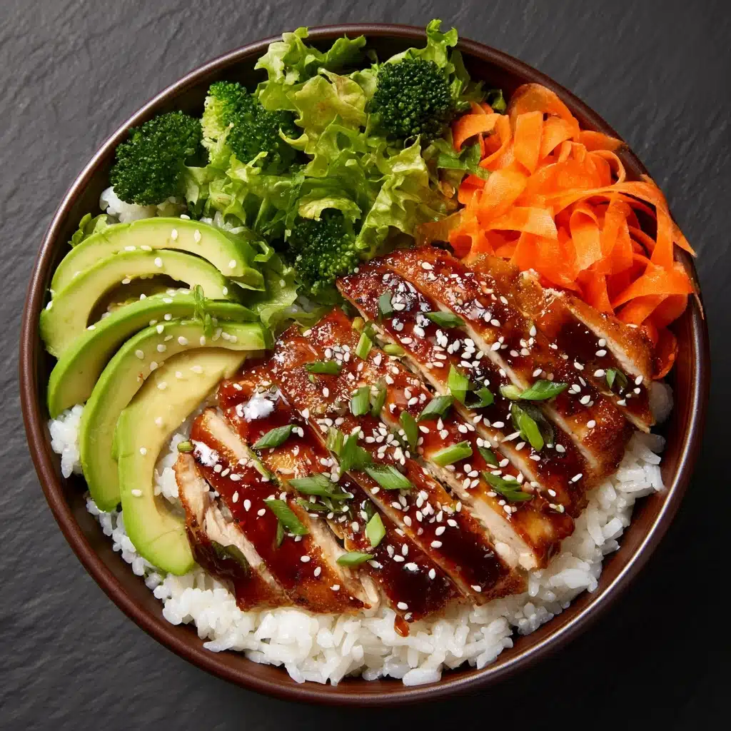Sweet & Sticky Chicken Rice Bowls Recipe - Recipe Image