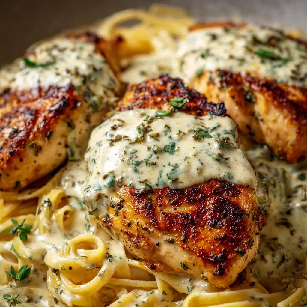Creamy Lemon Herb Parmesan Chicken Recipe