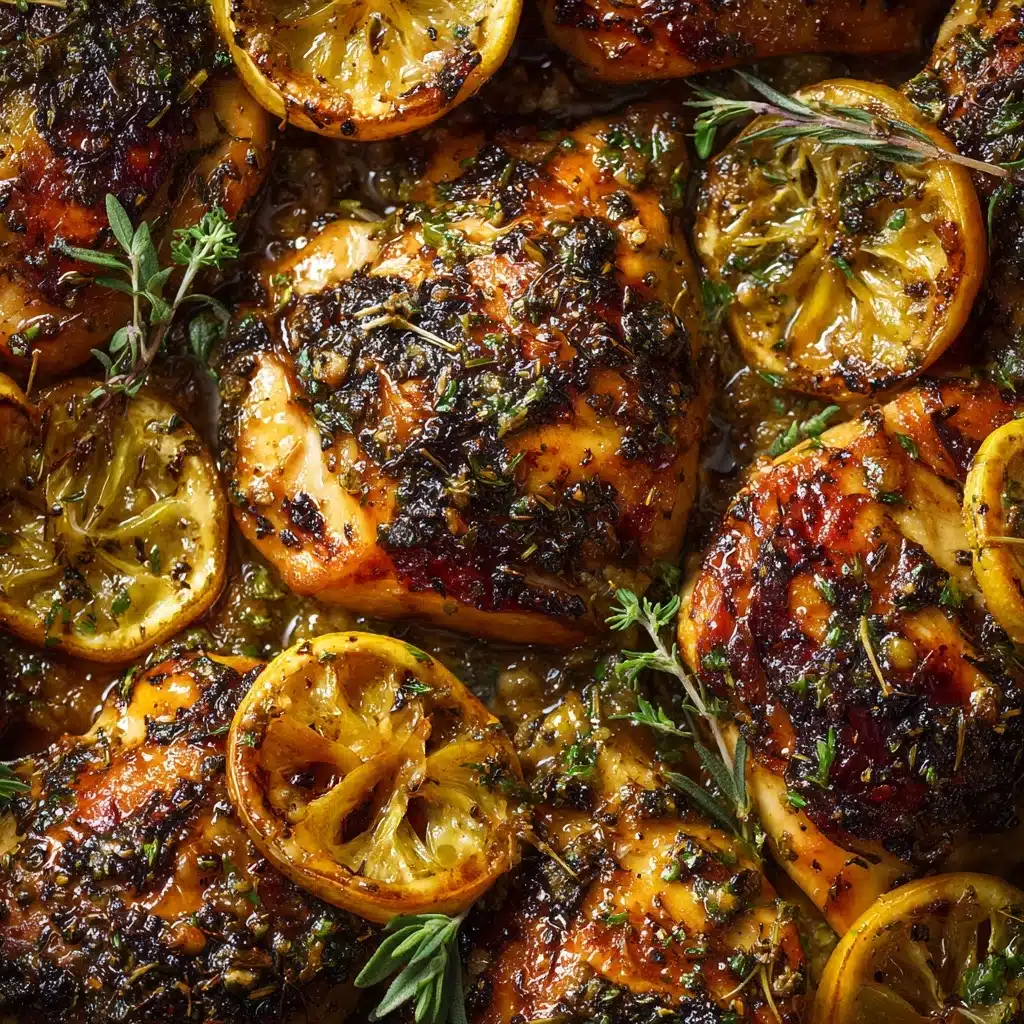 Lemon Herb Chicken Roast Recipe