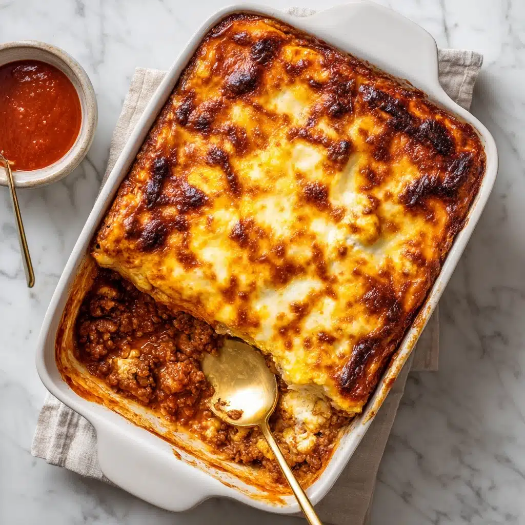 BBQ Chicken Cauliflower Rice Casserole Recipe - Recipe Image