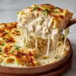 Creamy Onion Chicken Bake with Stuffing Recipe