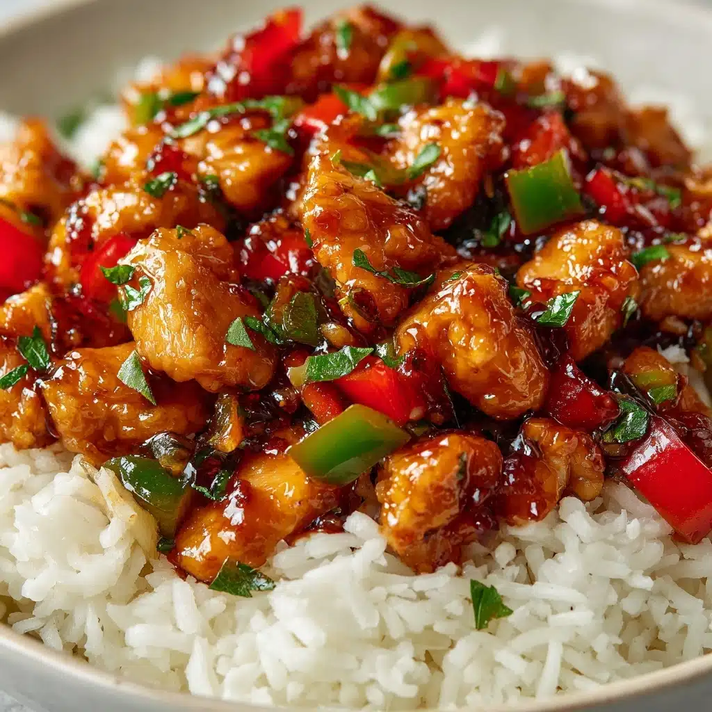Air Fryer Chicken and Peppers Recipe - Recipe Image