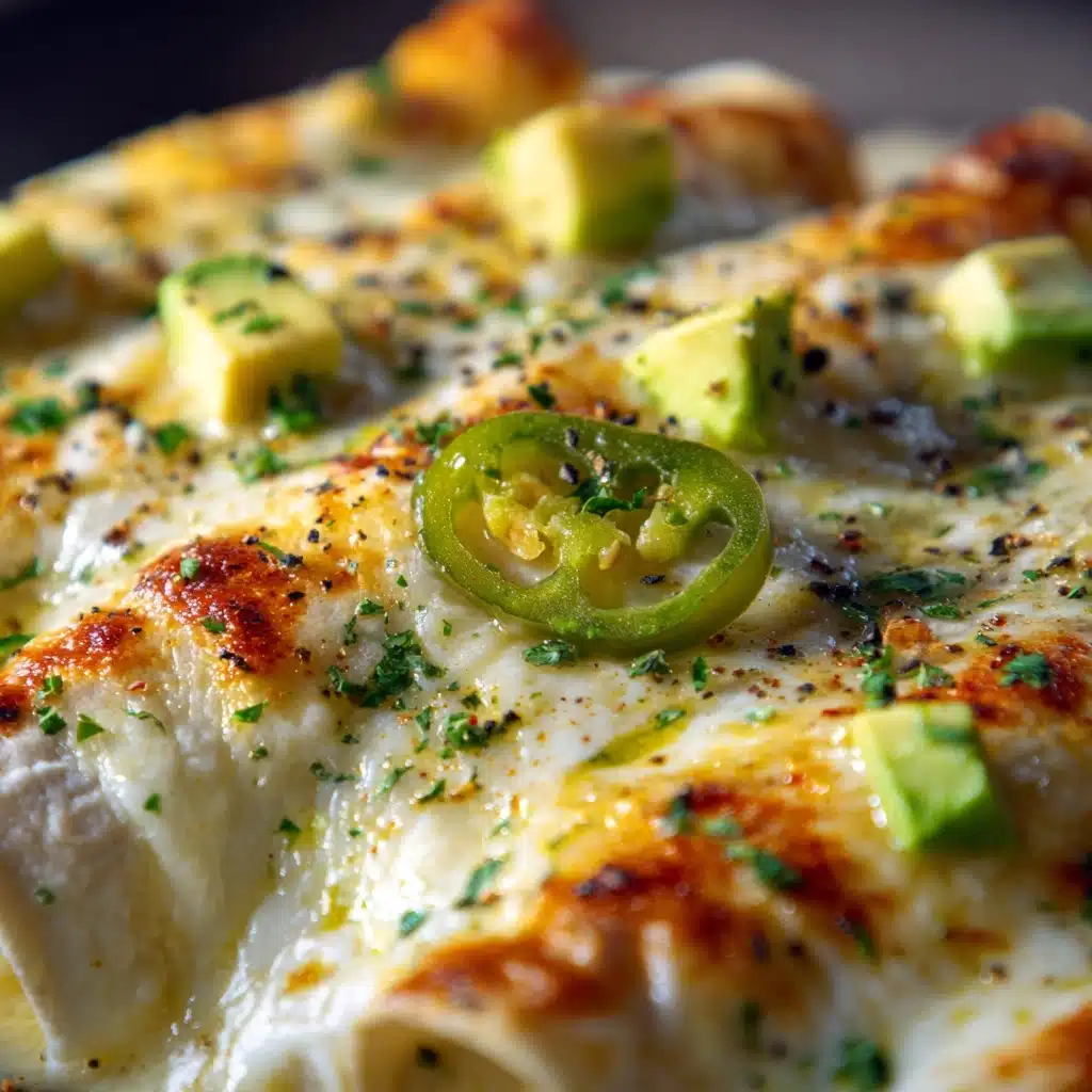 Green Chile and Extra Cheese Chilaquiles Recipe - Recipe Image
