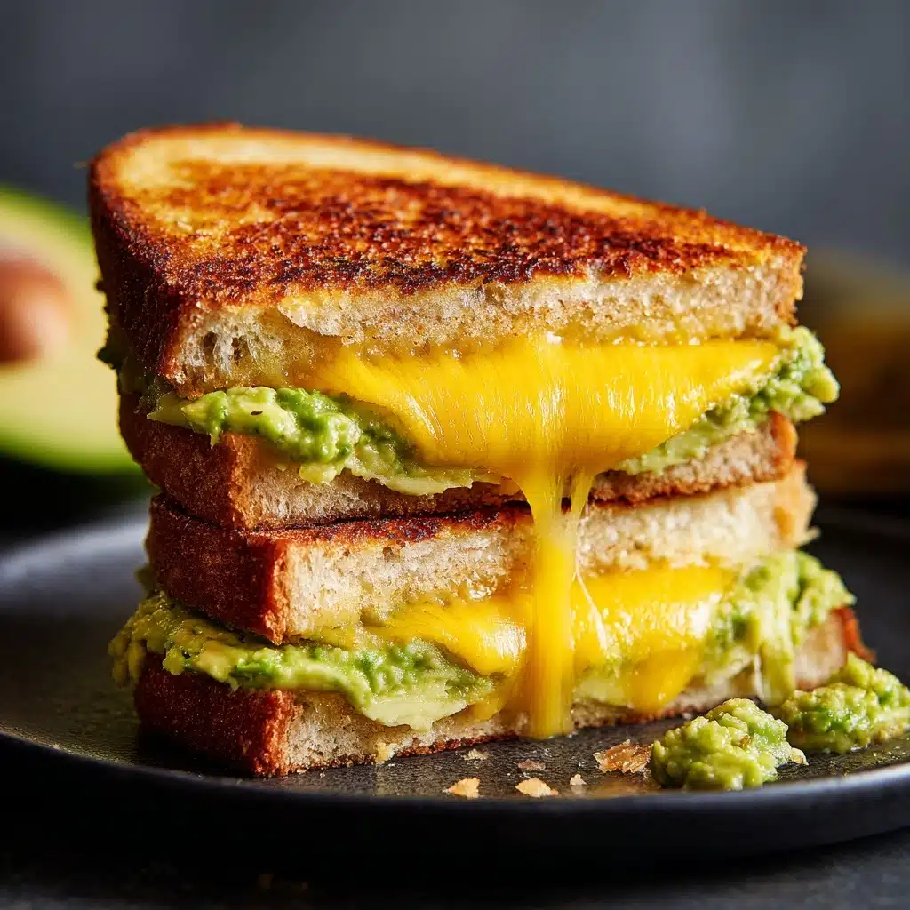 Avocado Grilled Cheese Sandwiches Recipe - Recipe Image