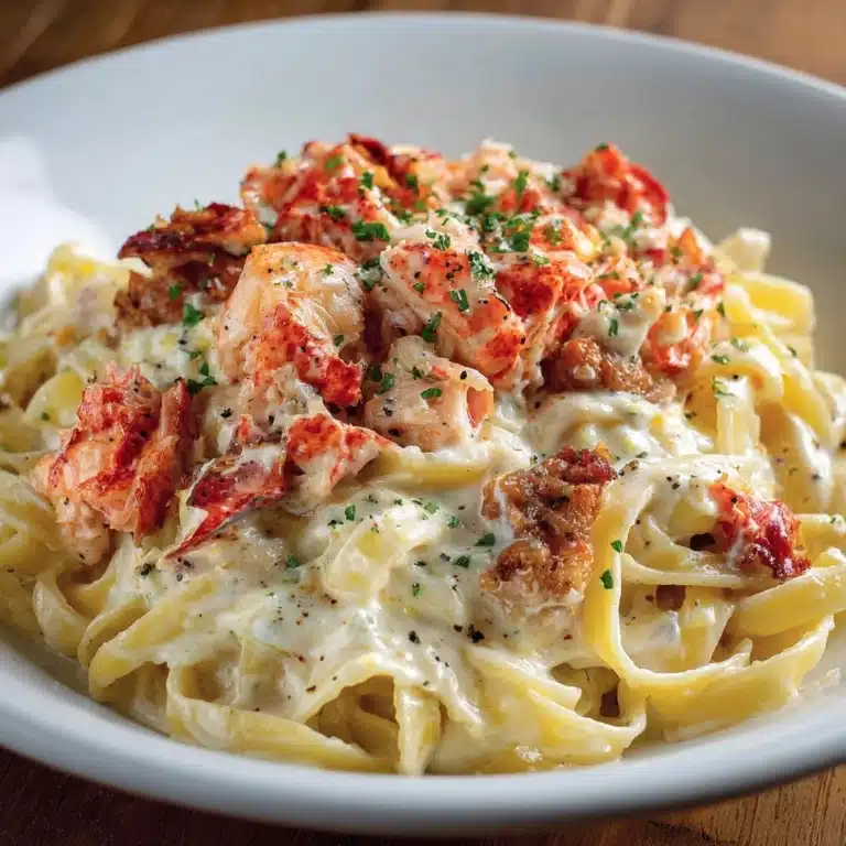 Creamy Tuscan Lobster Pasta Recipe