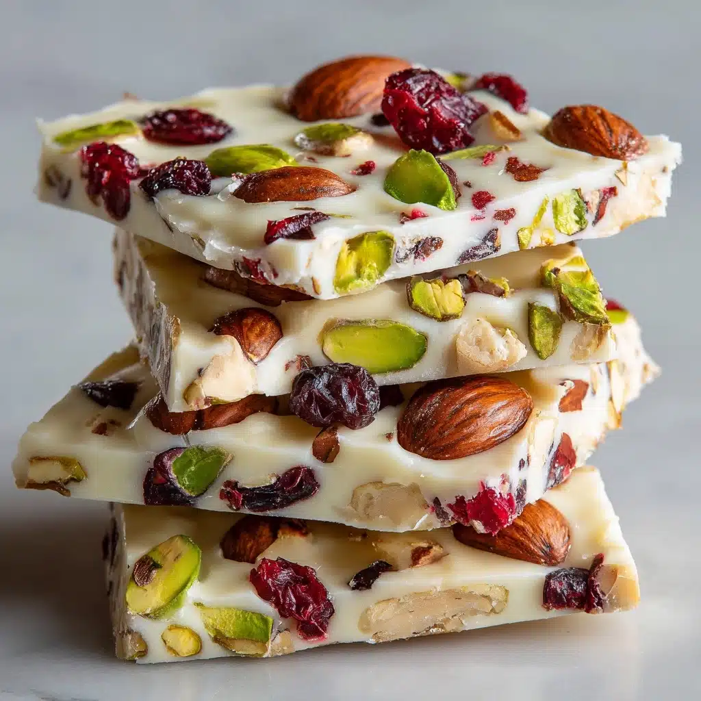 Delightful Pistachio Cranberry Bark Recipe - Recipe Image