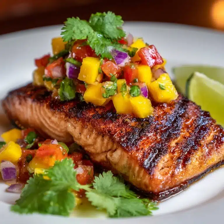 Mango Salsa Salmon Recipe