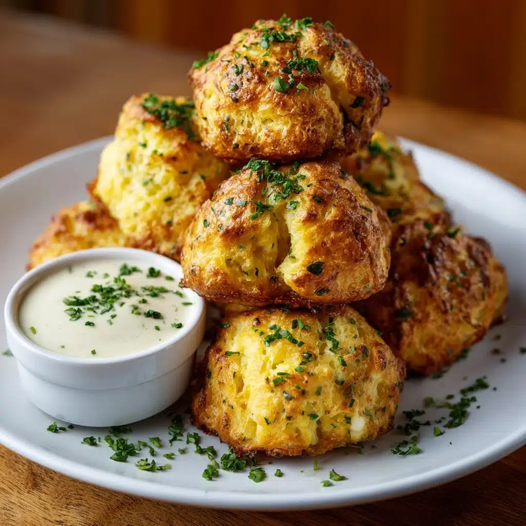 Mashed Potato Cheese Puffs Recipe - Recipe Image