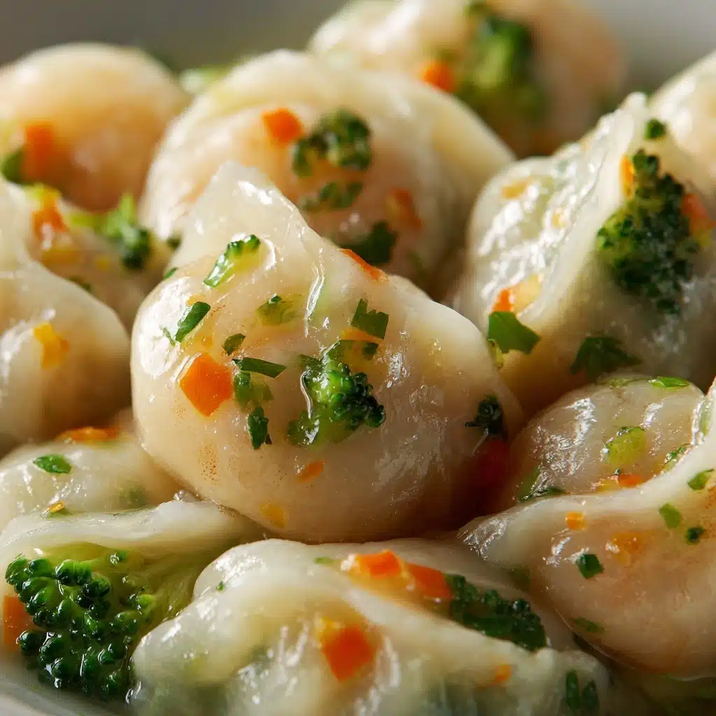 Shrimp and Vegetable Dumplings Recipe - Recipe Image