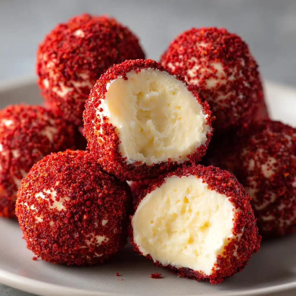 Red Velvet Cheesecake Balls Recipe - Recipe Image
