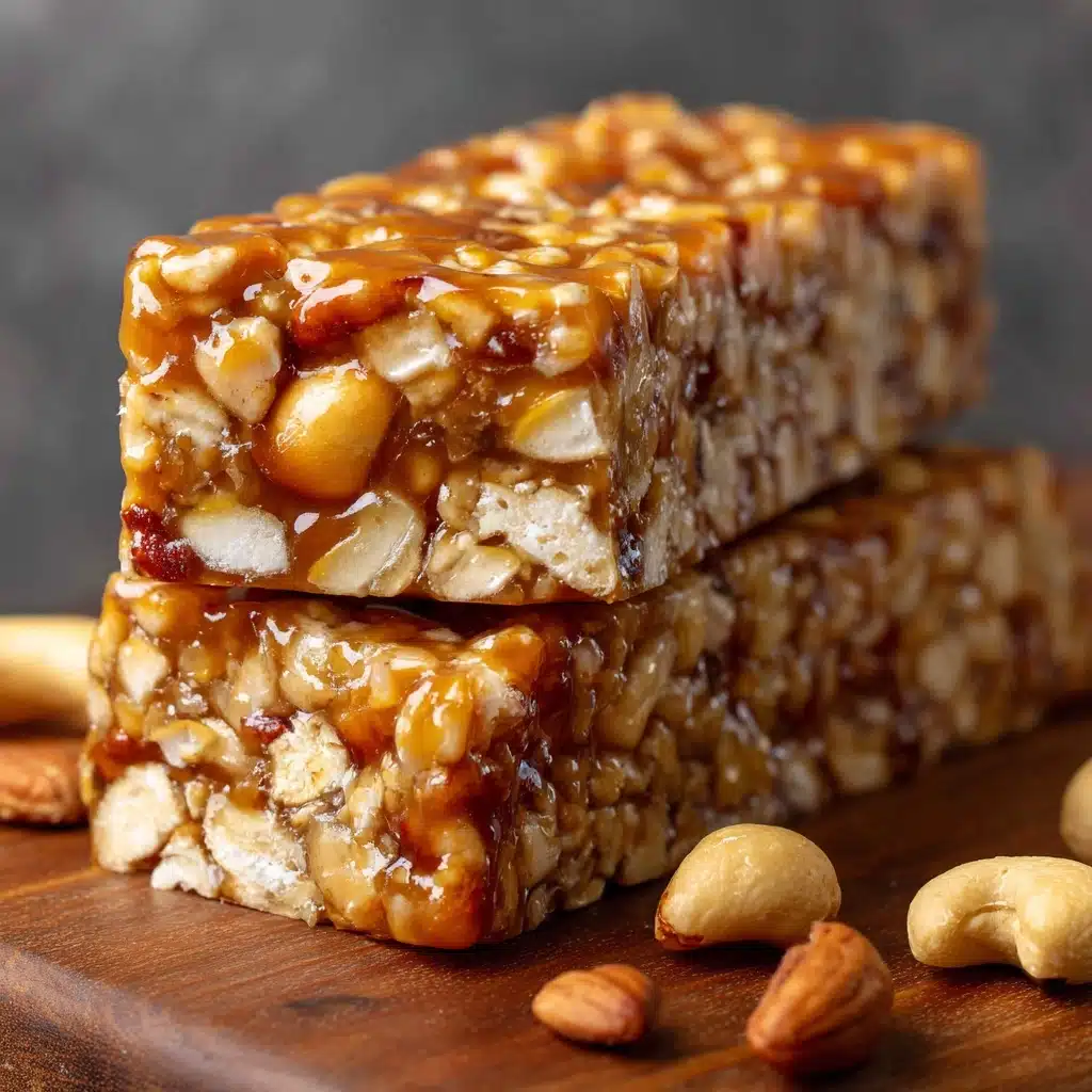 Chewy Homemade Granola Bars Recipe