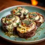 French Onion Steak Pinwheels Recipe