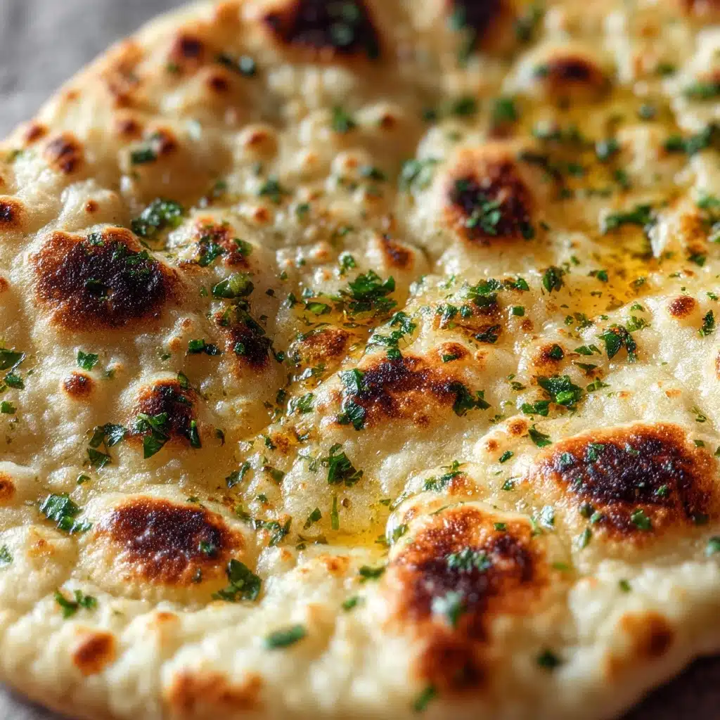 Authentic Artisan Garlic Naan Recipe - Recipe Image