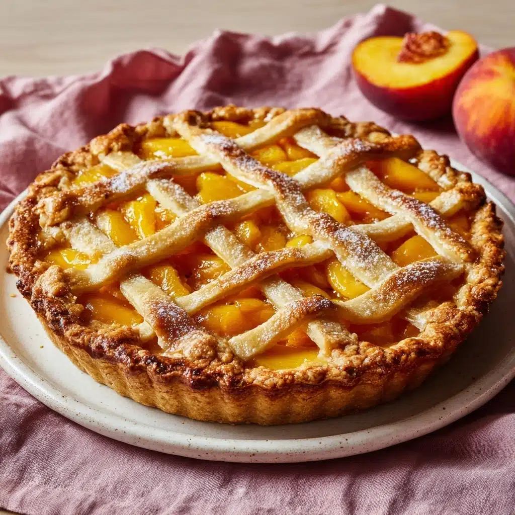 Better Than Grandma’s Peach Pie Recipe - Recipe Image