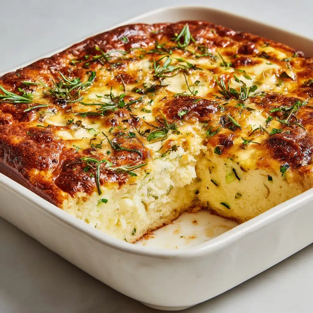 Deliciously Easy Zucchini Cornbread Casserole Recipe - Recipe Image
