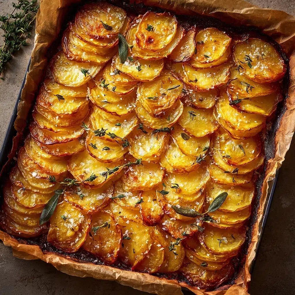 Crispy Leaf Potatoes With Oregano Salt Recipe - Recipe Image