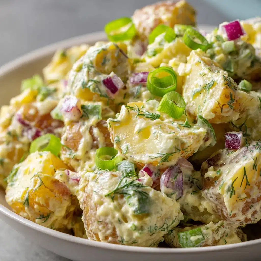 Dill Pickle Potato Salad Recipe - Recipe Image