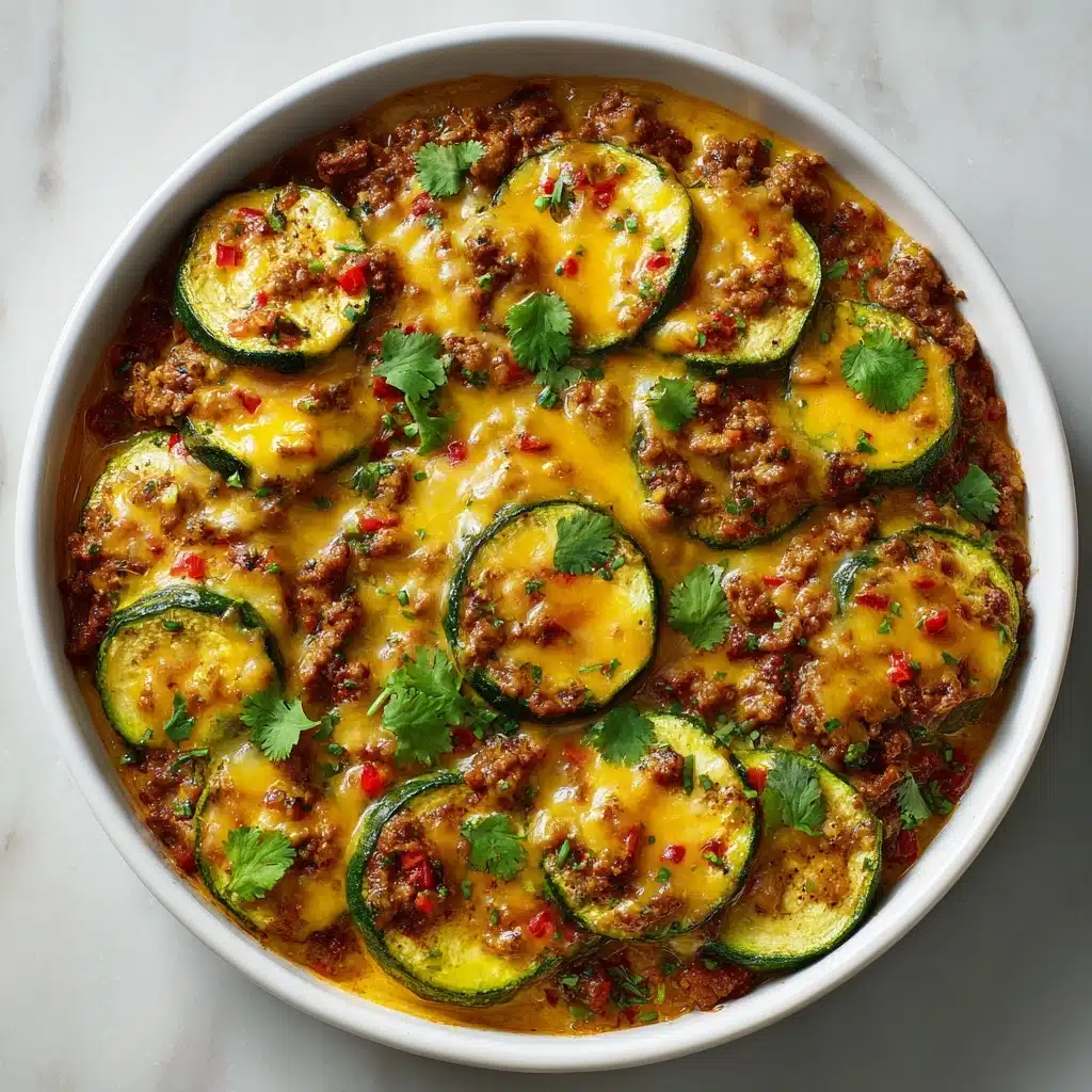 One-Pan Taco Zucchini Skillet Recipe