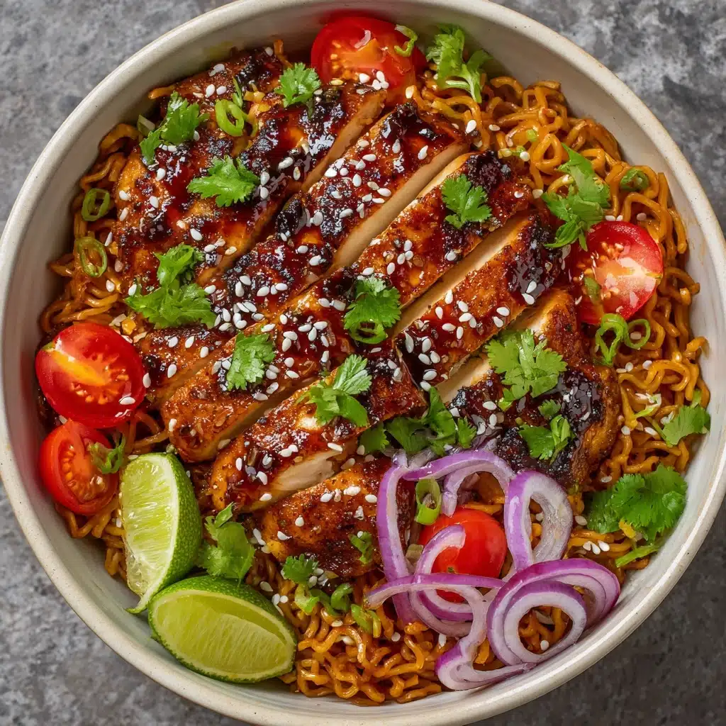 Teriyaki Chicken Crispy Rice Salad Recipe - Recipe Image