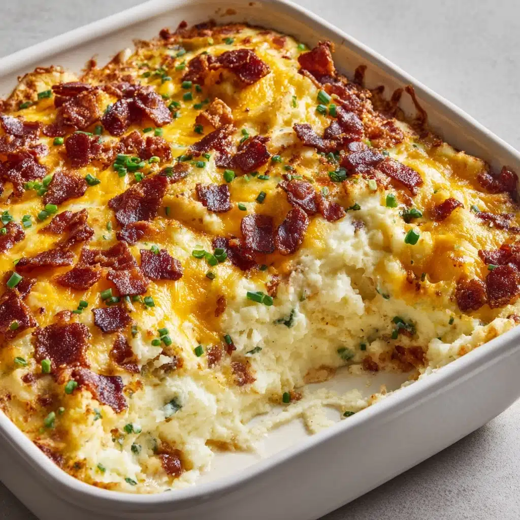 Loaded Mashed Potatoes Casserole Recipe - Recipe Image