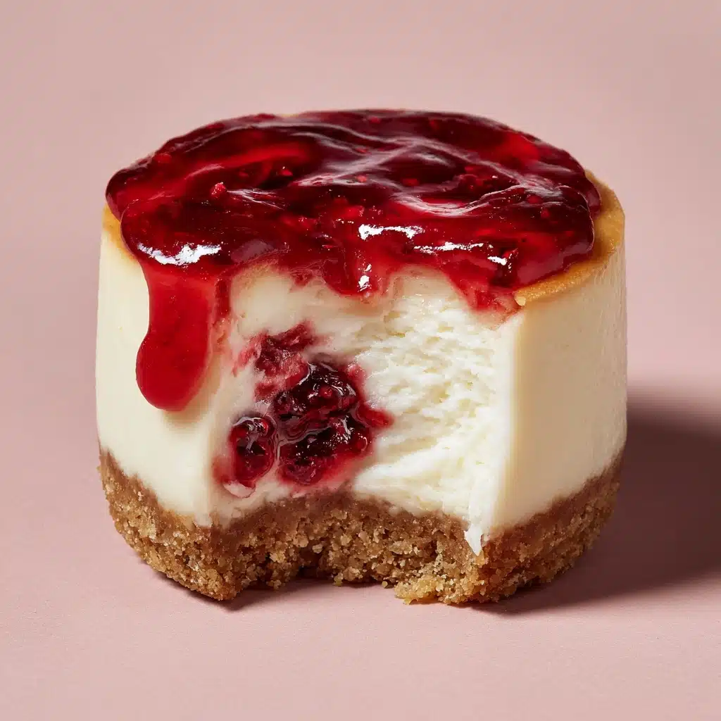 Cheesecake Cookie Cups with Fruity Swirls Recipe - Recipe Image