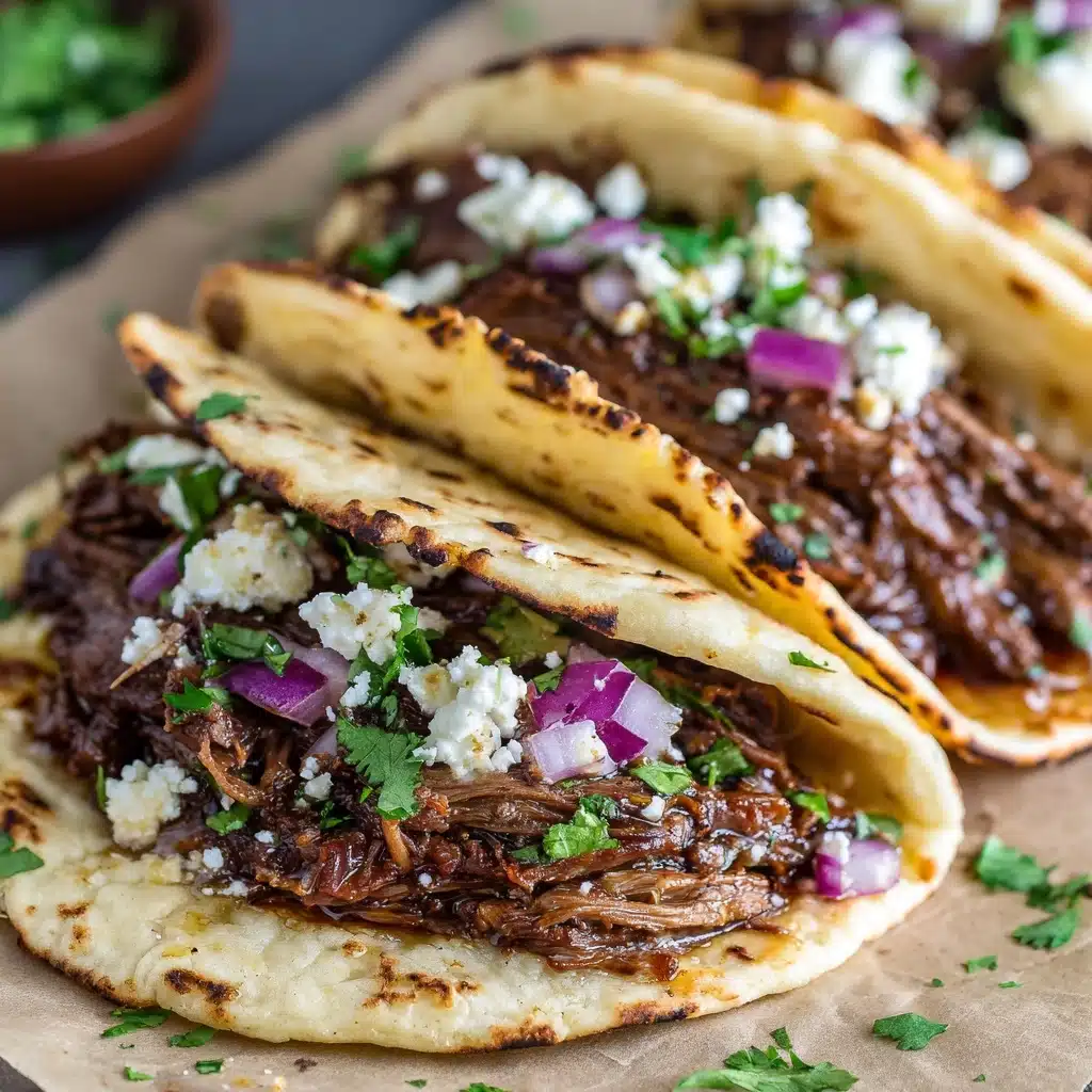 Slow Cooker BBQ Beef Brisket Tacos Recipe