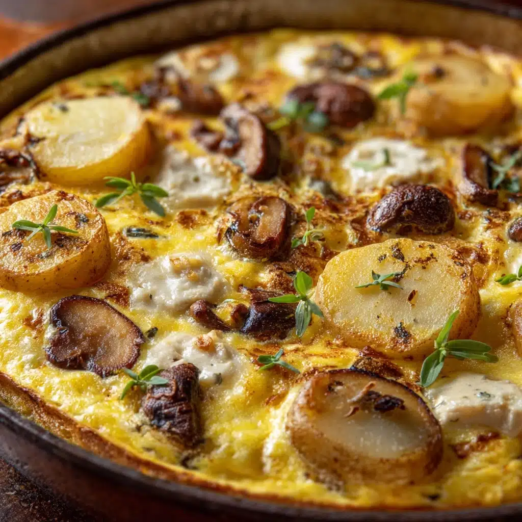Mushroom Frittata Recipe