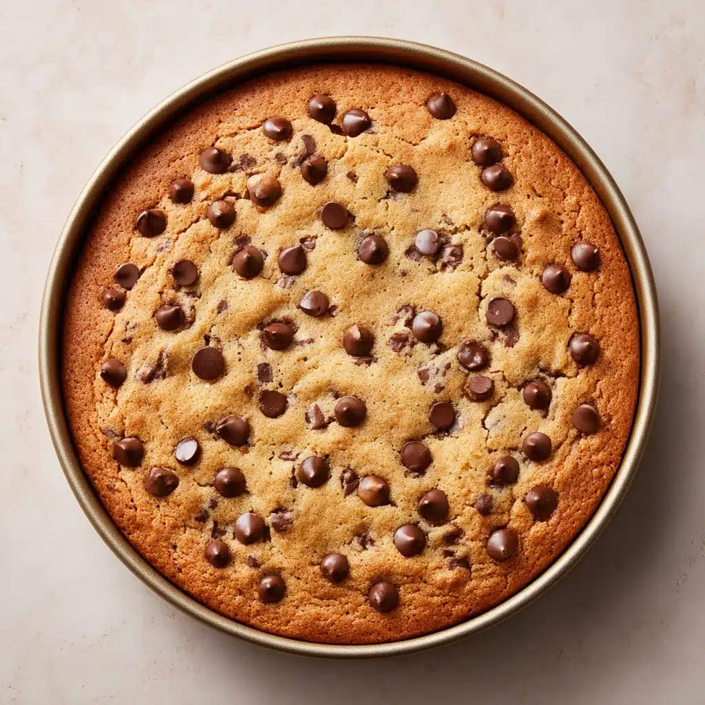Chocolate Chip Cookie Pizza Recipe