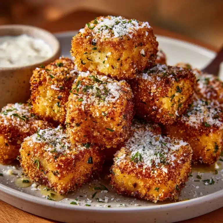 Parmesan Cauliflower Bites Recipe