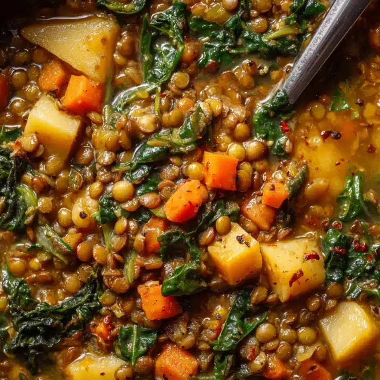 Lentil and Vegetable Soup Recipe