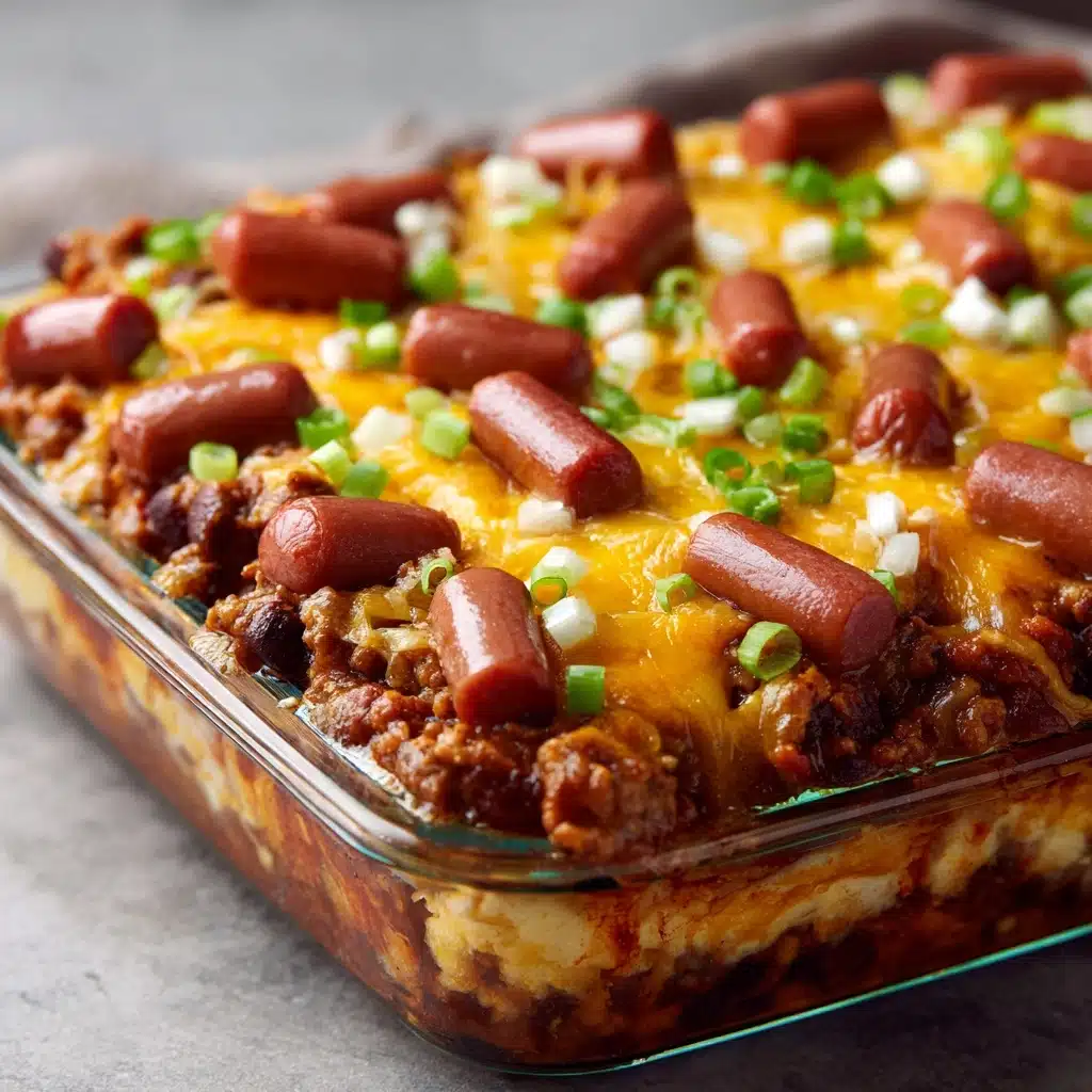 Chili Cheese Dog Casserole: A Delicious and Easy Recipe for Family Dinners Recipe - Recipe Image
