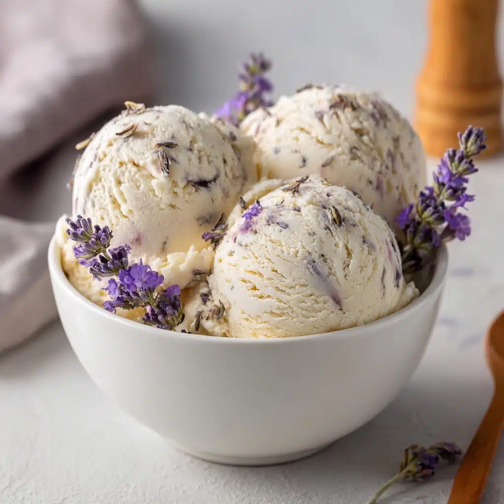 Honey Lavender Ice Cream Recipe