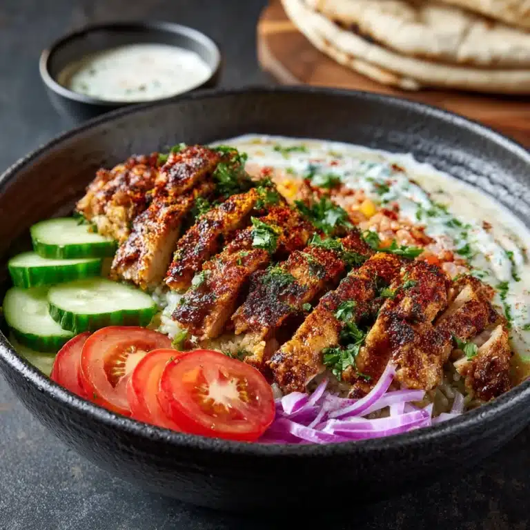 Chicken Shawarma with Creamy Garlic Sauce Recipe