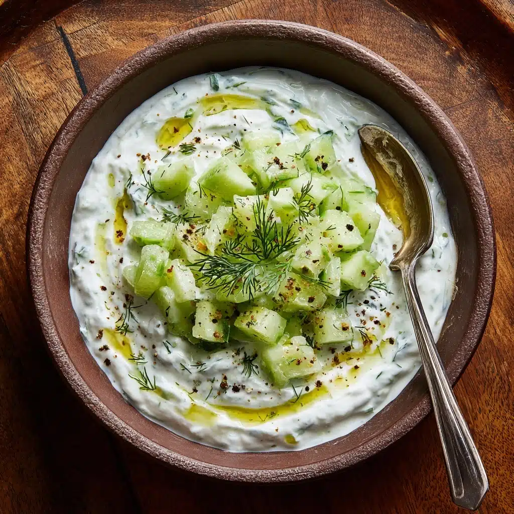 Cacik (Turkish Yoghurt & Cucumber) Recipe