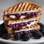 Balsamic Blackberry Bliss Grilled Cheese Recipe