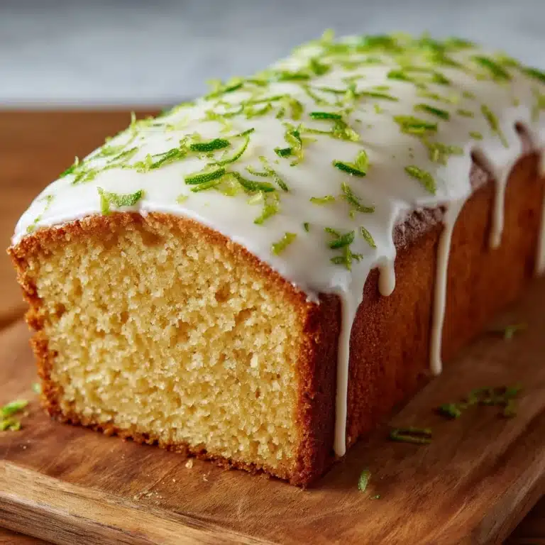 Key Lime Pound Cake Recipe